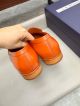 J.M.WESTON Man Orange Calfskin Business Leather Shoes 042858 (5)_th.jpg